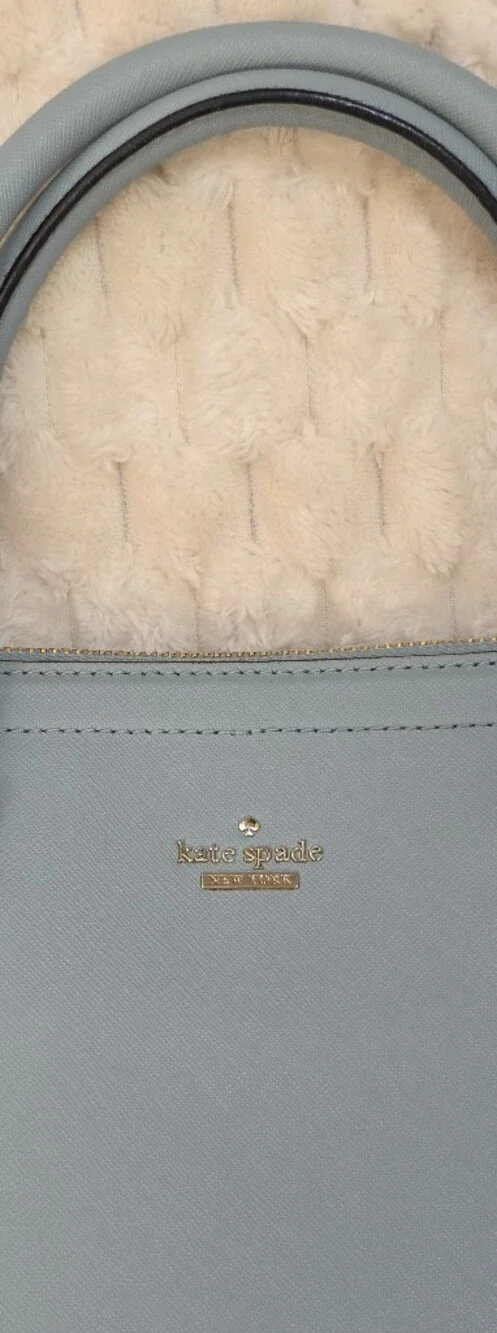 KATE SPADE Mint Blue Leather Cameron Street Margot Satchel